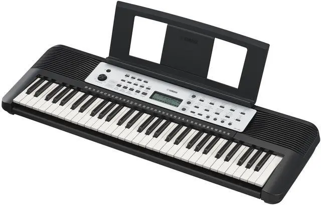 Alt view image 2 of 5 - 61-Key Portable Keyboard for Beginners with Built-In Songs, Quiz Mode, Music Rest, with Power Adapter YPT280