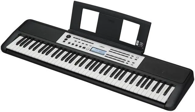 Alt view image 2 of 5 - YPT-W320 76 Touch Sensitive Key Portable Keyboard for Beginners with Music Rest, Power Adapter