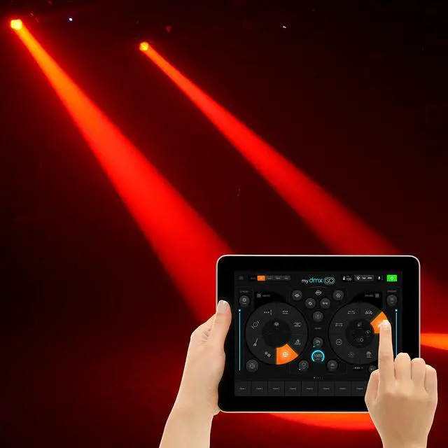 Alt view image 2 of 4 - Products Mydmx Go, App, Wireless DMX Lighting Controller
