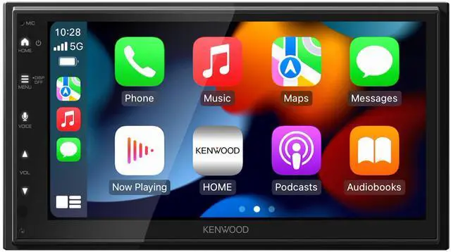 Alt view image 12 of 18 - Kenwood DMX5710 6.8 inch Digital Multimedia Bluetooth Receiver with Apple CarPlay and Android Auto