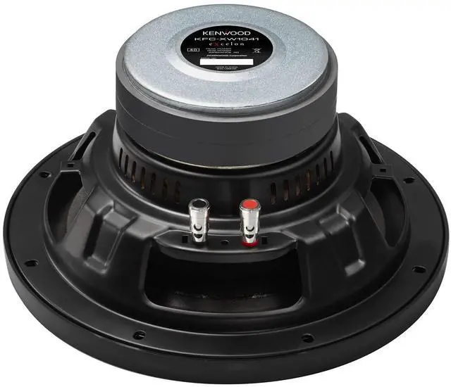Alt view image 5 of 8 - Kenwood eXcelon KFC-XW1041 10 4-ohm Component Subwoofer