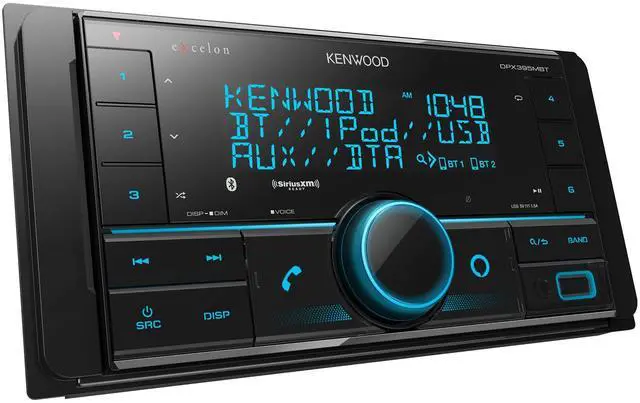 Alt view image 13 of 14 - Kenwood eXcelon DPX395 2-DIN Media Receiver with Bluetooth and Alexa