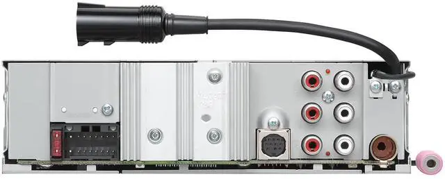 Alt view image 17 of 19 - Kenwood KMR-M332BT Marine Digital Media Receiver with Bluetooth