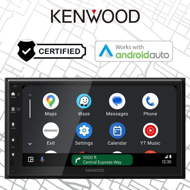 Alt view image 16 of 20 - Kenwood DMX709 6.8 inch Digital Multimedia Receiver With Built-in Bluetooth