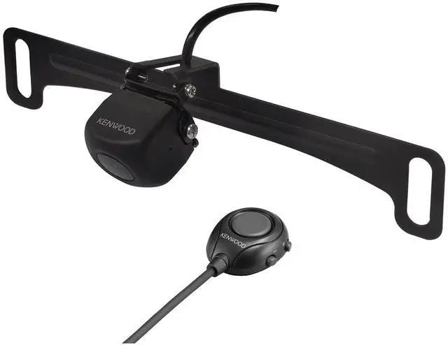 Alt view image 6 of 9 - Kenwood CMOS-320LP Universal Rear View Camera with License Plate Mounting Kit