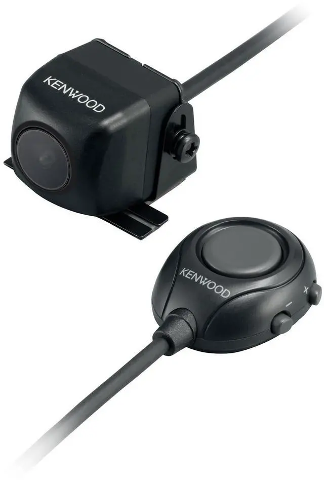 Alt view image 7 of 9 - Kenwood CMOS-320LP Universal Rear View Camera with License Plate Mounting Kit