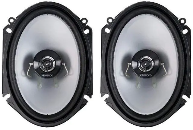 Alt view image 13 of 14 - Kenwood KFC-C6866S 6" x 8" 2-Way Car Audio Coaxial Speakers