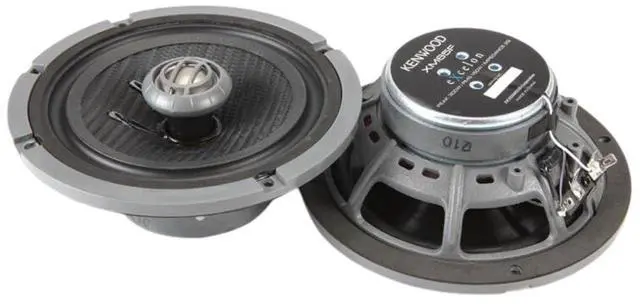 Alt view image 5 of 11 - Kenwood KFCC6898 6x8 inch Oval 2-Way Car Speakers - Black