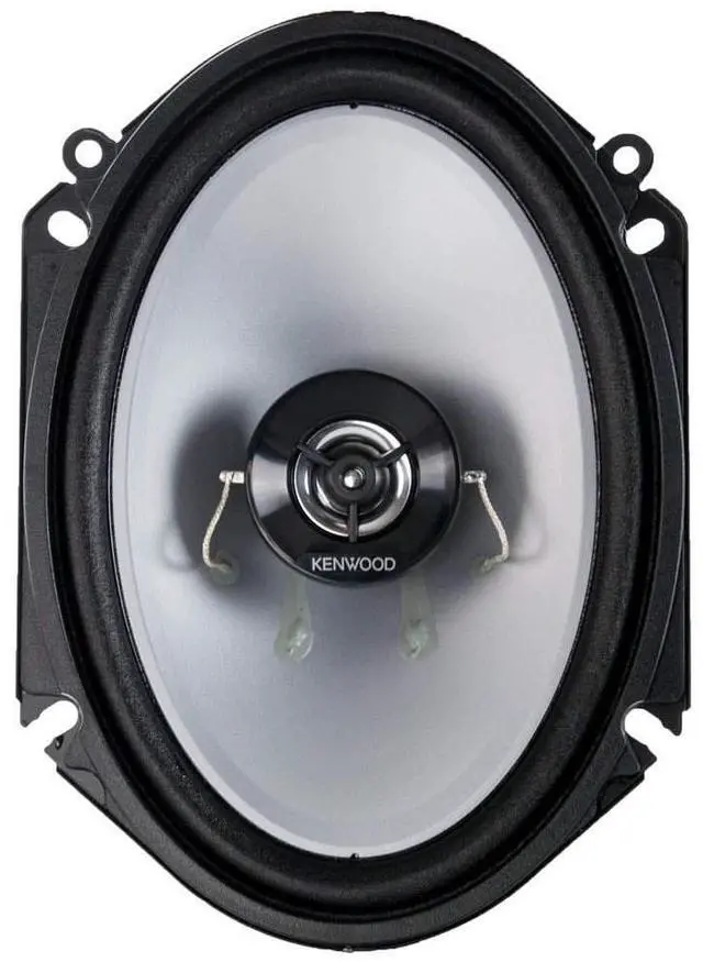 Alt view image 14 of 14 - Kenwood KFC-C6866S 6" x 8" 2-Way Car Audio Coaxial Speakers