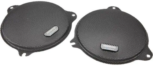 Alt view image 8 of 11 - Kenwood KFCC6898 6x8 inch Oval 2-Way Car Speakers - Black