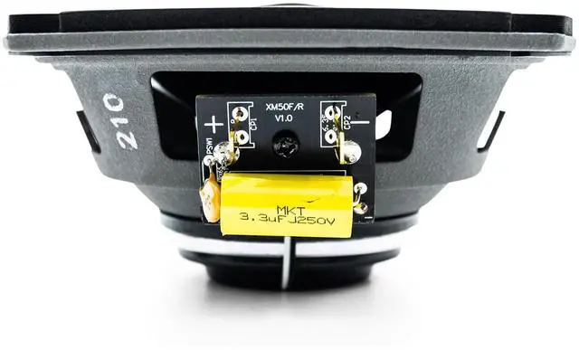 Alt view image 13 of 15 - Kenwood XM50R 5-1/4" Coaxial Speakers Designed for Select 98-2013 HD Motorcycles