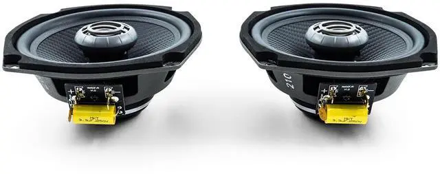 Alt view image 14 of 15 - Kenwood XM50R 5-1/4" Coaxial Speakers Designed for Select 98-2013 HD Motorcycles