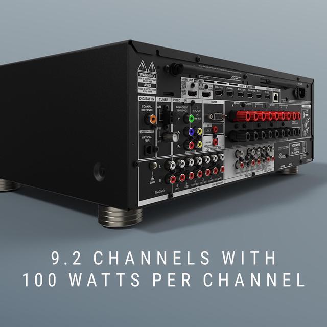 Alt view image 9 of 13 - Onkyo TX-RZ30 9.2-Channel AV Receiver