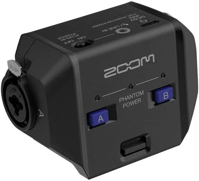 Alt view image 5 of 6 - EXH-6e Dual XLR/TRS Input Capsule for H5 studio, H6essential, & H6studio with 2 XLR/TRS Inputs, Phantom Power, 3.5mm Input & 32-Bit Float Support