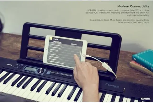 Alt view image 9 of 9 - Casio CT-S300 Casiotone Portable Keyboard