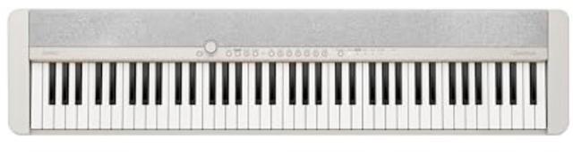 Main image of Casio Casiotone CT-S1-76 Touch Sensitive 76-Key Portable Keyboard w/ 61 Tones, USB, App Control, Bass-Reflex Stereo Speakers with Surround, Aux In, Headphone Out, Power Supply, Black (CT-S1-76WE)