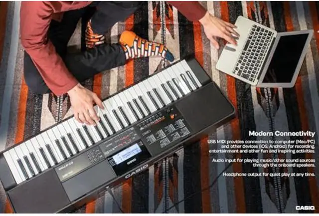 Alt view image 17 of 20 - Casio CTX-700 Portable Keyboard