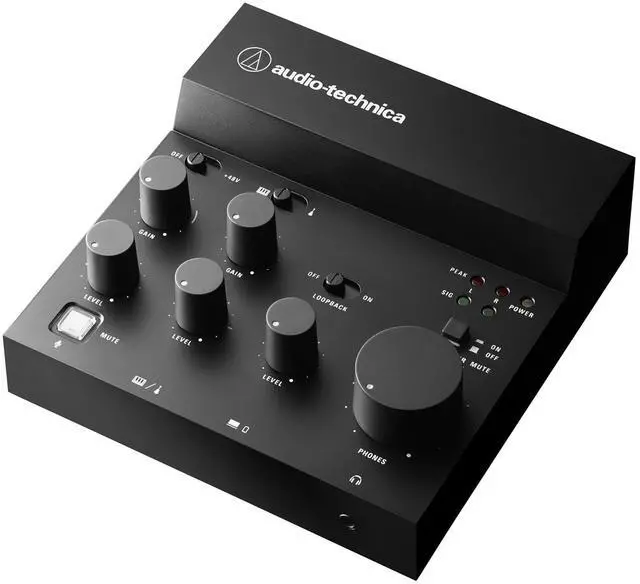 Alt view image 7 of 13 - Audio Technica AT-UMX3 Live Streaming USB Audio Mixer