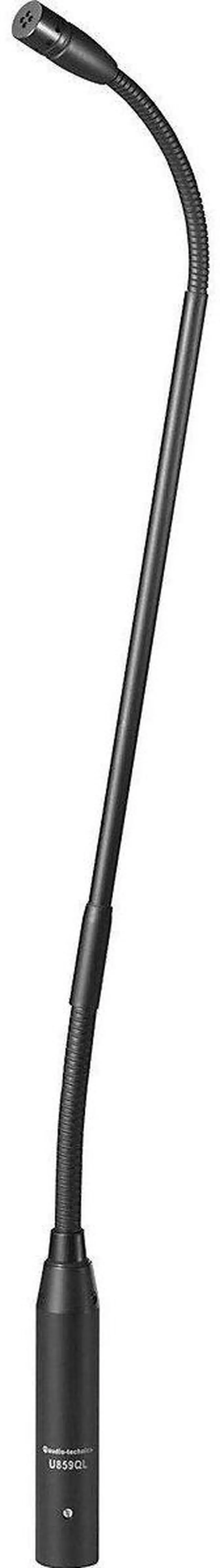 Main image of Audio Technica U859QL At quick-mount gooseneck microphone, phantom only, 18.90 in. long