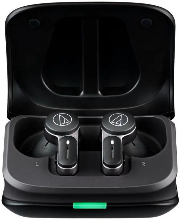 Alt view image 6 of 8 - Audio Technica ATH-TWX7 Wireless Earbuds - Black