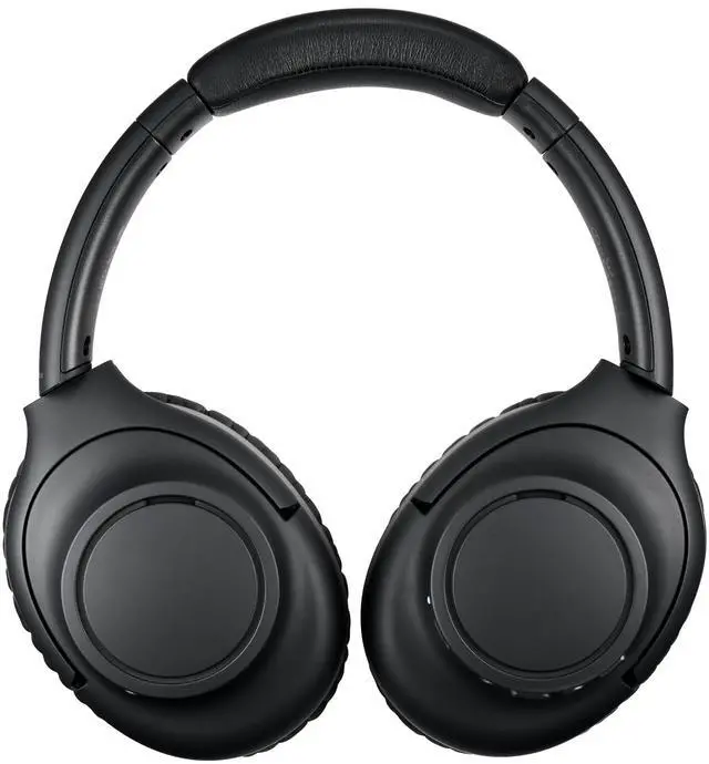 Alt view image 10 of 12 - Audio Technica ATH-S300BTBK Black Wireless Over-Ear Headphones (2024)