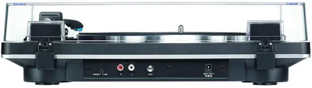 Alt view image 11 of 14 - Audio Technica AT-LP70XBT-BS Automatic Belt-Drive Turntable - Black/Silver