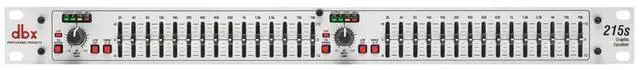 Alt view image 13 of 15 - dbx 215s Dual Channel 15-Band Equalizer (New)