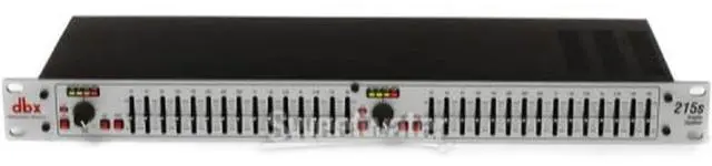 Alt view image 15 of 15 - dbx 215s Dual Channel 15-Band Equalizer (New)