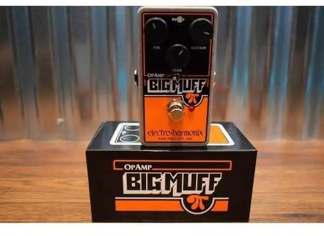 Alt view image 14 of 19 - Electro-Harmonix Op-Amp Big Muff Pi Distortion/Sustainer Effects Pedal