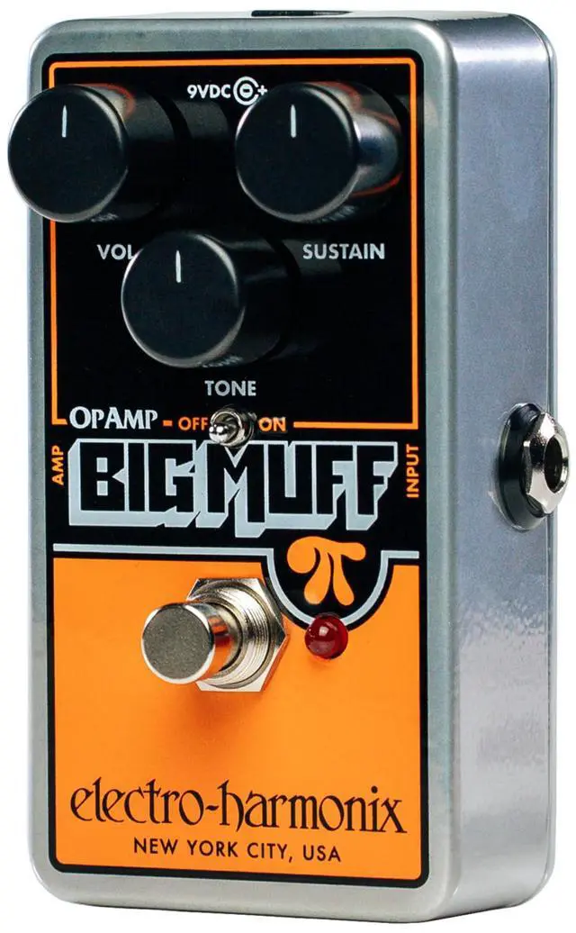 Alt view image 16 of 19 - Electro-Harmonix Op-Amp Big Muff Pi Distortion/Sustainer Effects Pedal