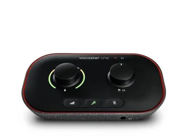 Alt view image 16 of 20 - Focusrite Vocaster One Podcasting Interface