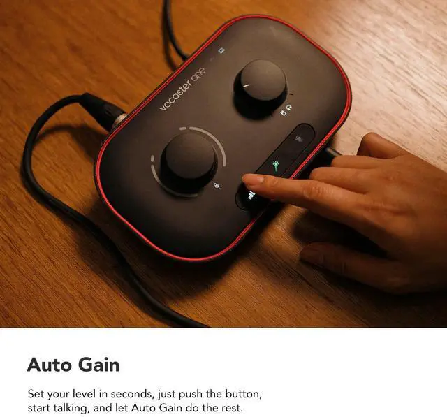 Alt view image 20 of 20 - Focusrite Vocaster One Podcasting Interface
