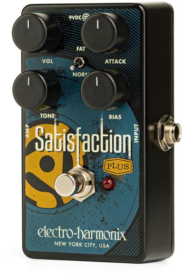 Alt view image 9 of 12 - Electro-Harmonix Satisfaction Plus Fuzz True Bypass Electric Guitar Analog Pedal