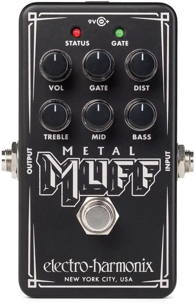 Alt view image 8 of 13 - Electro-Harmonix Nano Metal Muff Distortion Pedal with Noise Gate #NANOMETALMUFF