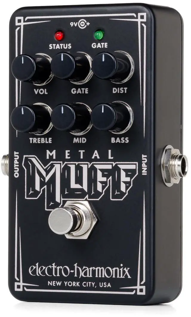 Alt view image 10 of 13 - Electro-Harmonix Nano Metal Muff Distortion Pedal with Noise Gate #NANOMETALMUFF