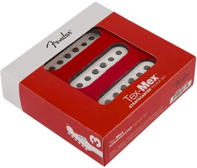 Main image of Tex Mex Strat Pickup Set, Single Coil, Alnico 5 Magnets, Reverse Wound, Enhanced Output Warm Tone, 3 Piece