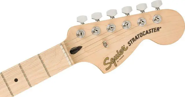 Alt view image 7 of 7 - Squier Affinity Series Stratocaster Electric Guitar, with 2-Year Warranty, Black, Maple Fingerboard