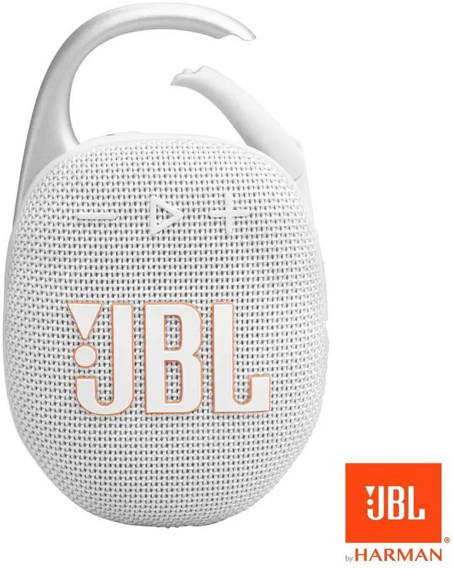 Alt view image 13 of 14 - JBL CLIP5WHT Clip 5 Portable Bluetooth Speaker - White