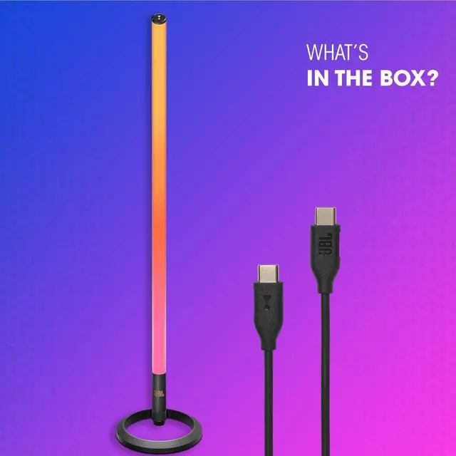 Alt view image 9 of 14 - JBL PLSTICK PartyLight Stick Smart Light