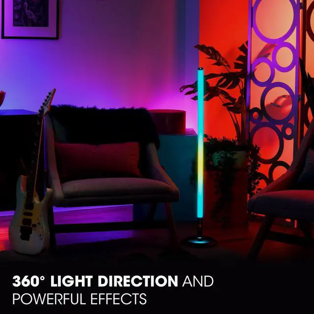 Alt view image 13 of 14 - JBL PLSTICK PartyLight Stick Smart Light
