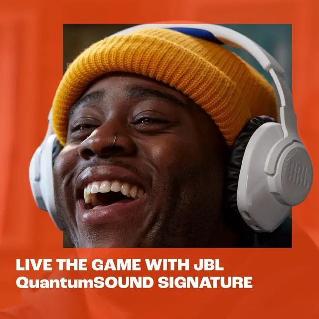 Alt view image 12 of 14 - JBL Q360PWLWHTBL Quantum 360P Over the Ear Gaming Headset - White/Blue