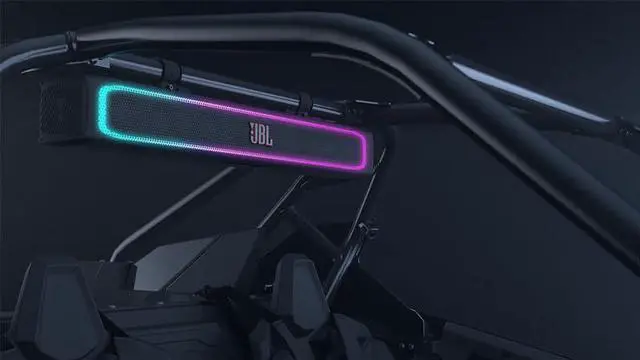 Alt view image 5 of 7 - JBL RallyBar S - 21" Bluetooth Universal Outdoor Vehicle Soundbar with Built-in 150w RMS Amplifier, IP66 Water & Dust Resistant, Black