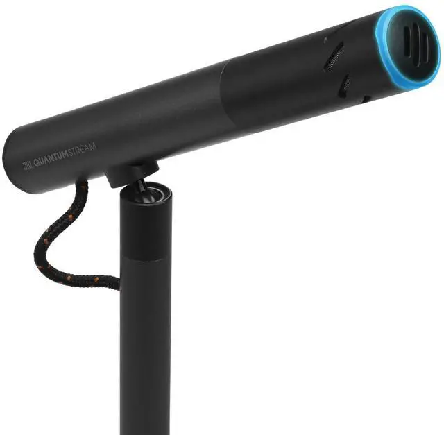 Alt view image 2 of 5 - JBL Quantum Stream Talk - Single Condenser Microphone for Perfect Streaming, Recording and Gaming, One-Press Mute Button, Easy-to-Adjust Control knob, Built-in Shock Absorber (Black)