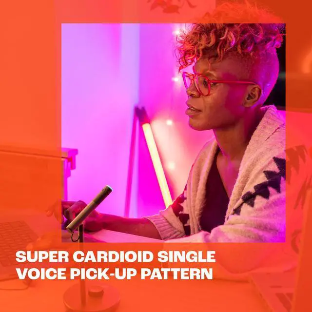 Alt view image 4 of 5 - JBL Quantum Stream Talk - Single Condenser Microphone for Perfect Streaming, Recording and Gaming, One-Press Mute Button, Easy-to-Adjust Control knob, Built-in Shock Absorber (Black)