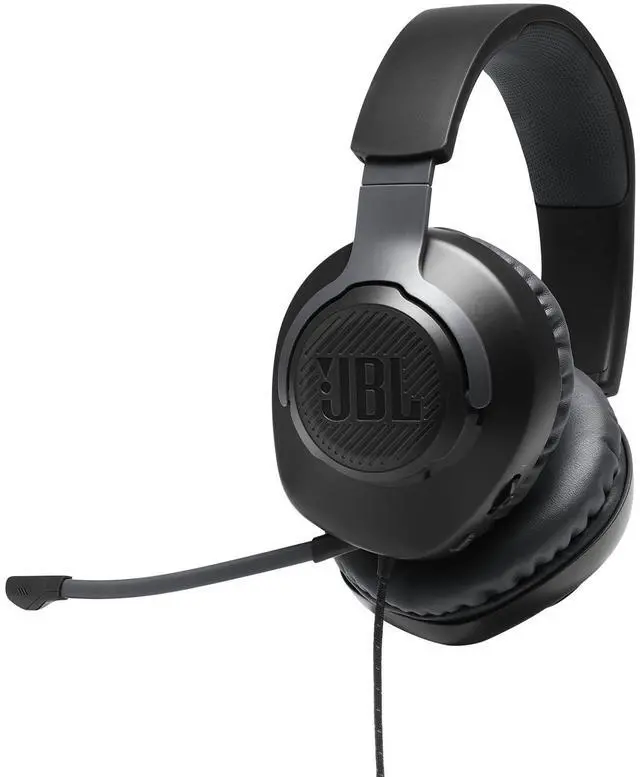 Main image of Quantum 100 - Wired Over-Ear Gaming Headphones - Black, Large