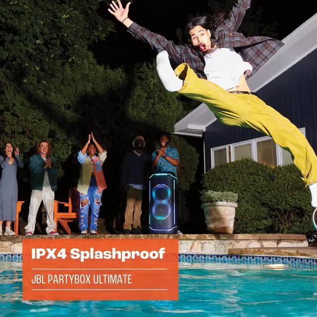 Alt view image 13 of 14 - JBL PartyBox Ultimate Splashproof Party Speaker