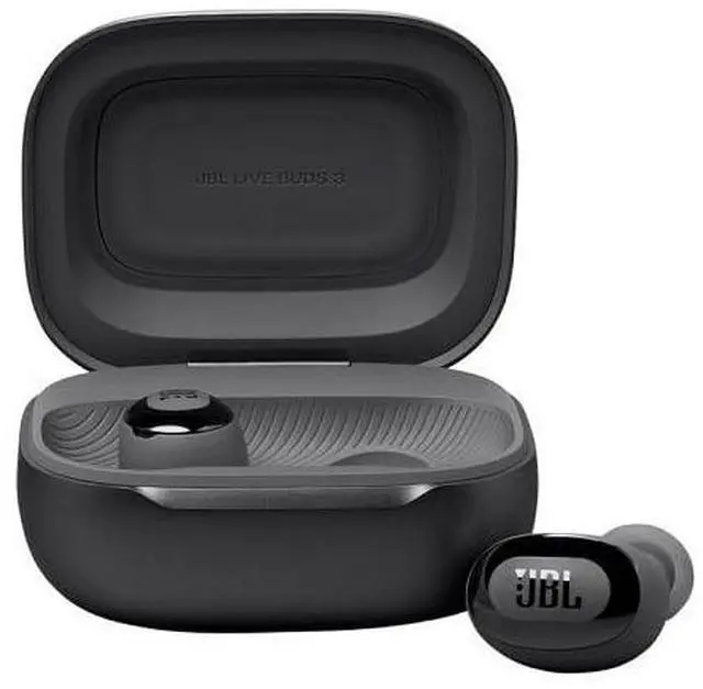 Alt view image 11 of 14 - JBL LIVEBUDS3BLK Live Buds 3 True Wireless Noise Cancelling Earbuds w/ Smartcase - Black