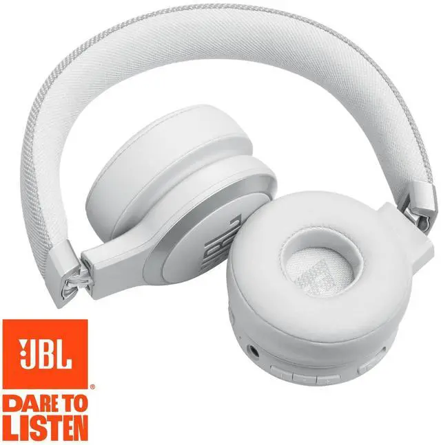 Alt view image 14 of 14 - JBL LIVE670NCWHT Live 670NC On-Ear Headphones - White