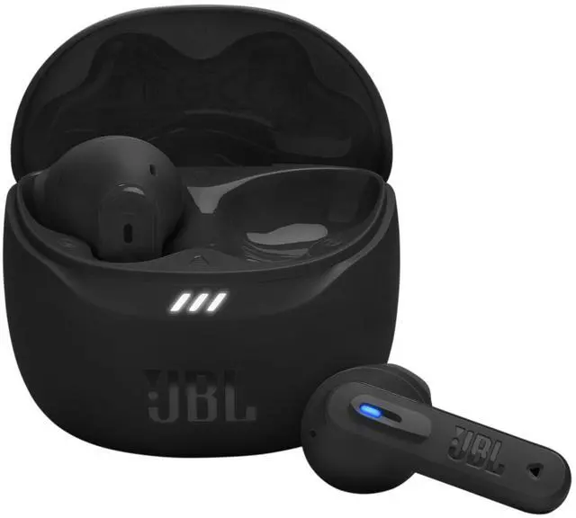 Alt view image 8 of 12 - JBL TFLEX2BLK Tune Flex 2 True Wireless Noise Cancelling Earbuds - Black
