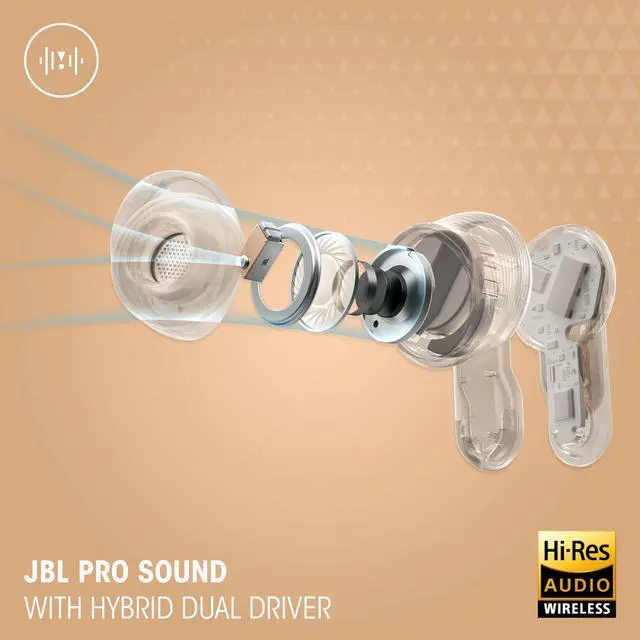 Alt view image 11 of 14 - JBL TOURPRO3BLK Tour Pro 3 Wireless Noise Cancelling Earbuds with Smart Charging Case - Black